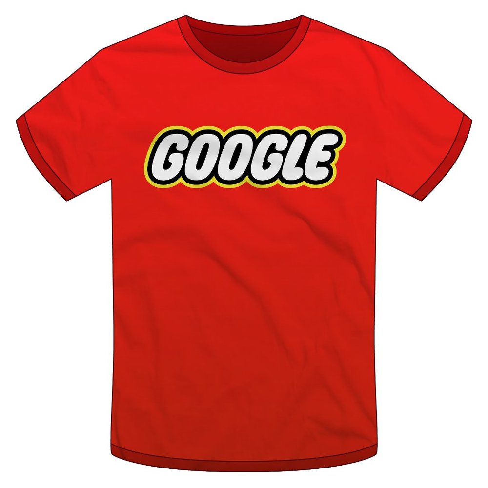 LEGO Google Doodle T-shirt